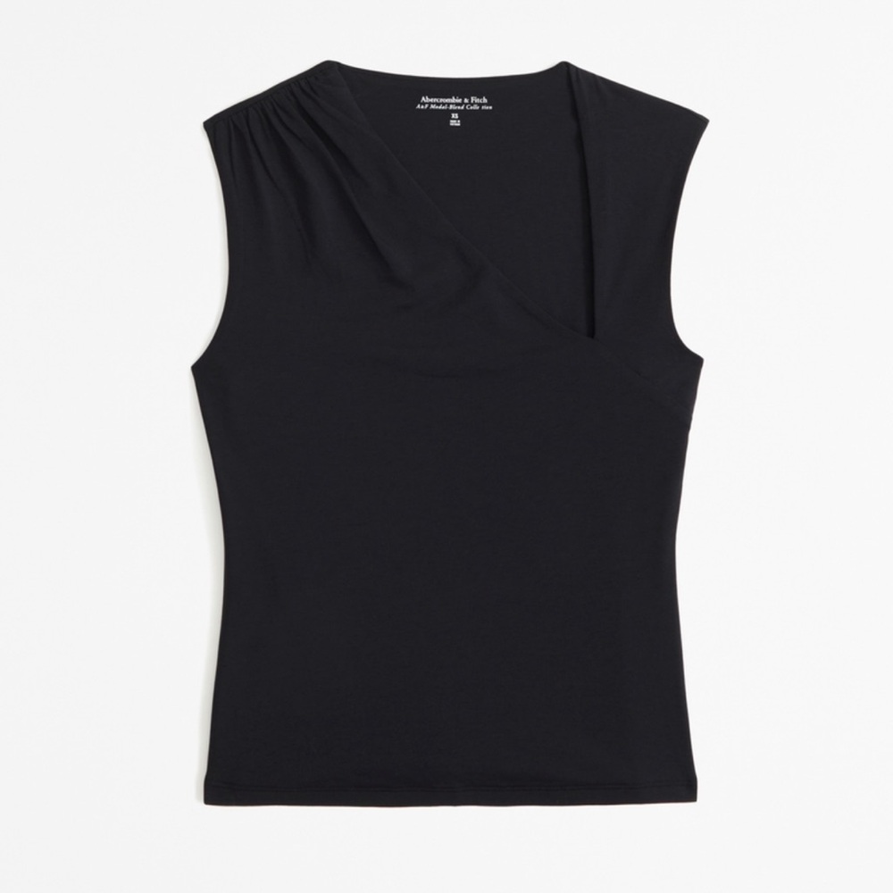 Abercrombie & Fitch Black Tank Top